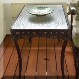 L02. Brown Jordan Elegance side table. (4 total) 